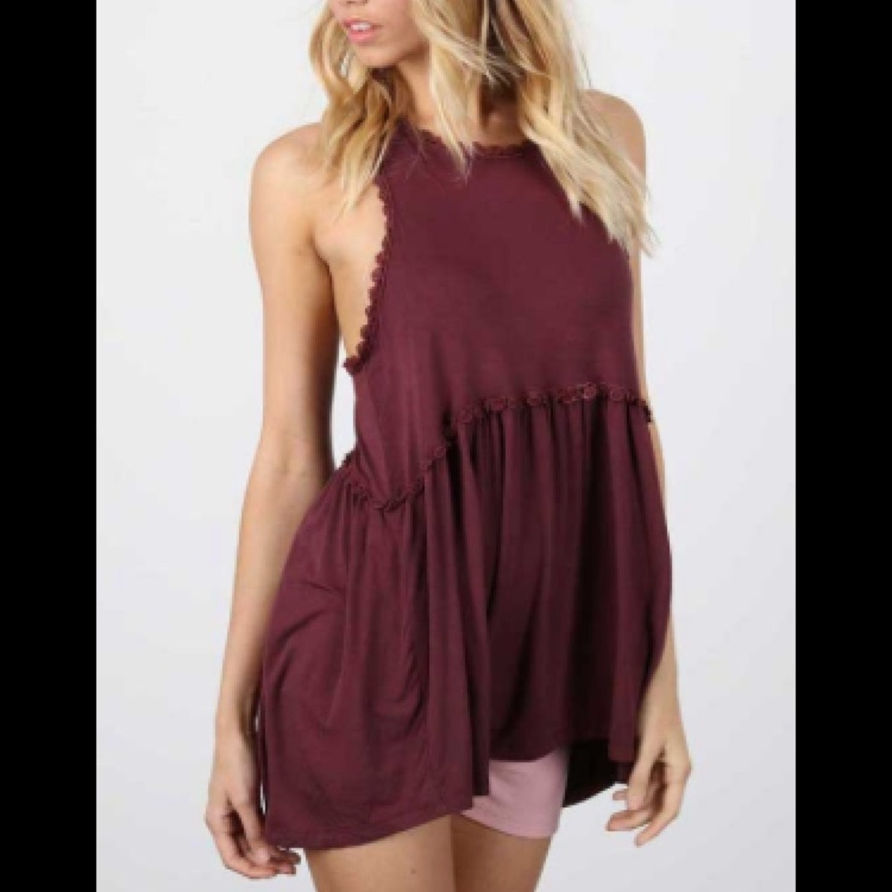 POL babydoll tank top